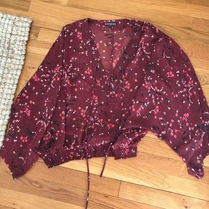 Express sheer blouse